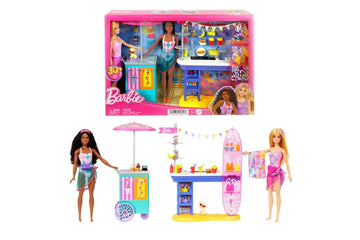 Barbie Beach Boardwalk Playset